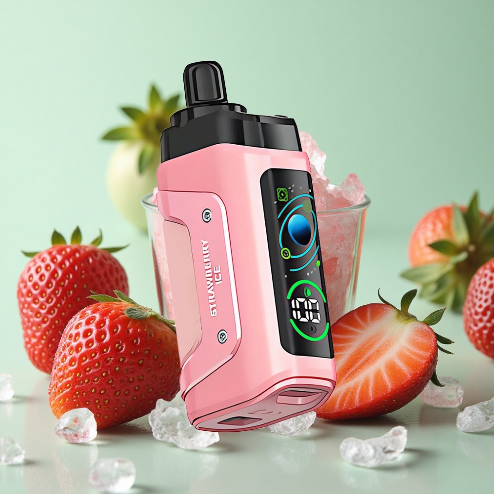 Razz Bar 45000 Puffs Једнократни Вапе Jagoda Led