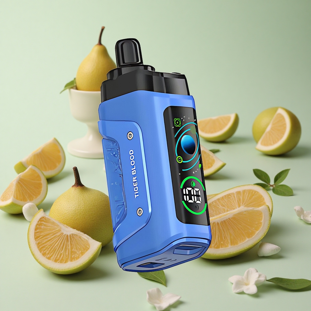 Razz Bar 45000 Puffs Једнократни Вапе Tigrova Krv 1.0 Ohm Mesh Coil