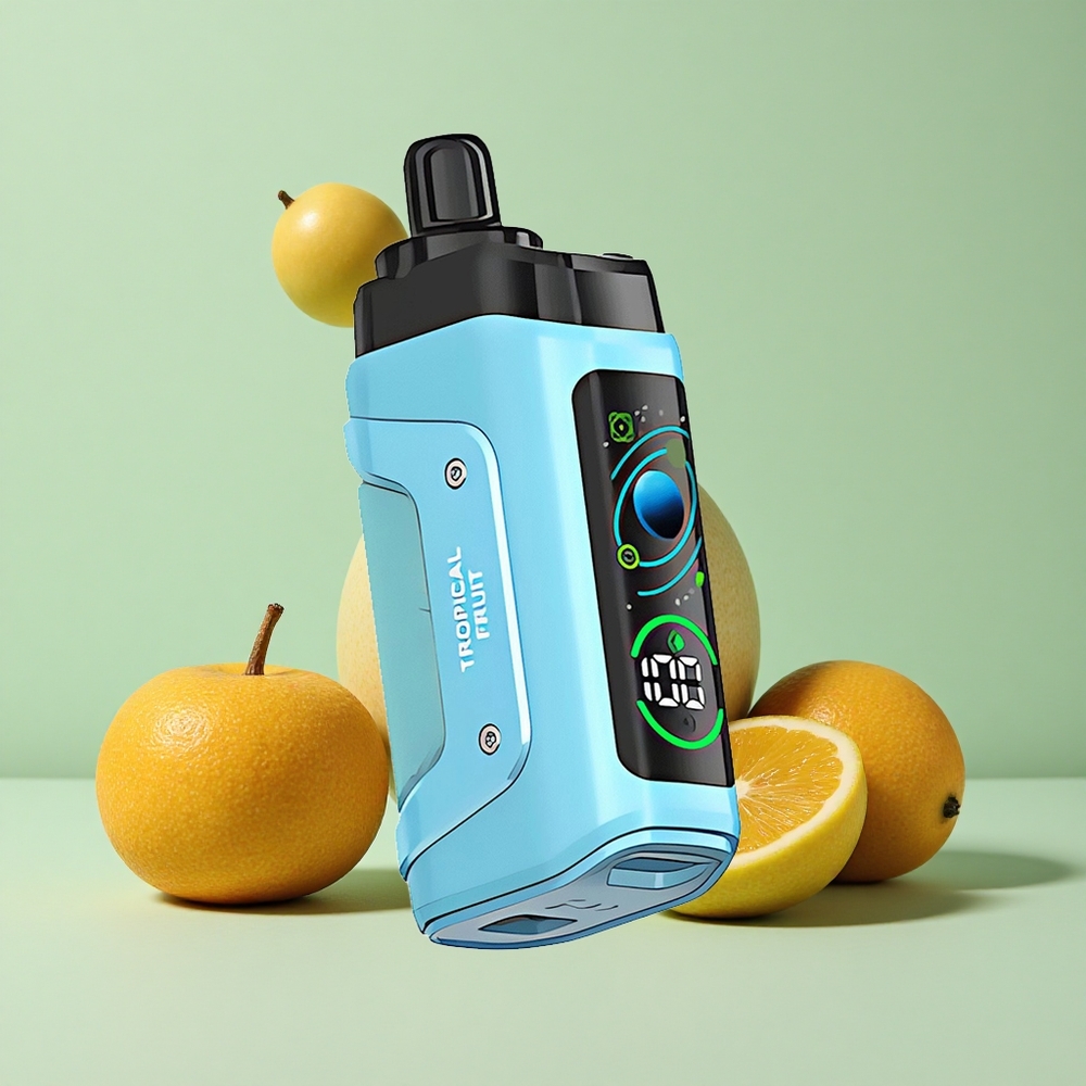 Razz Bar 45000 Puffs Једнократни Вапе Tropsko Voće са 1.0 Ohm Mesh Kalemom