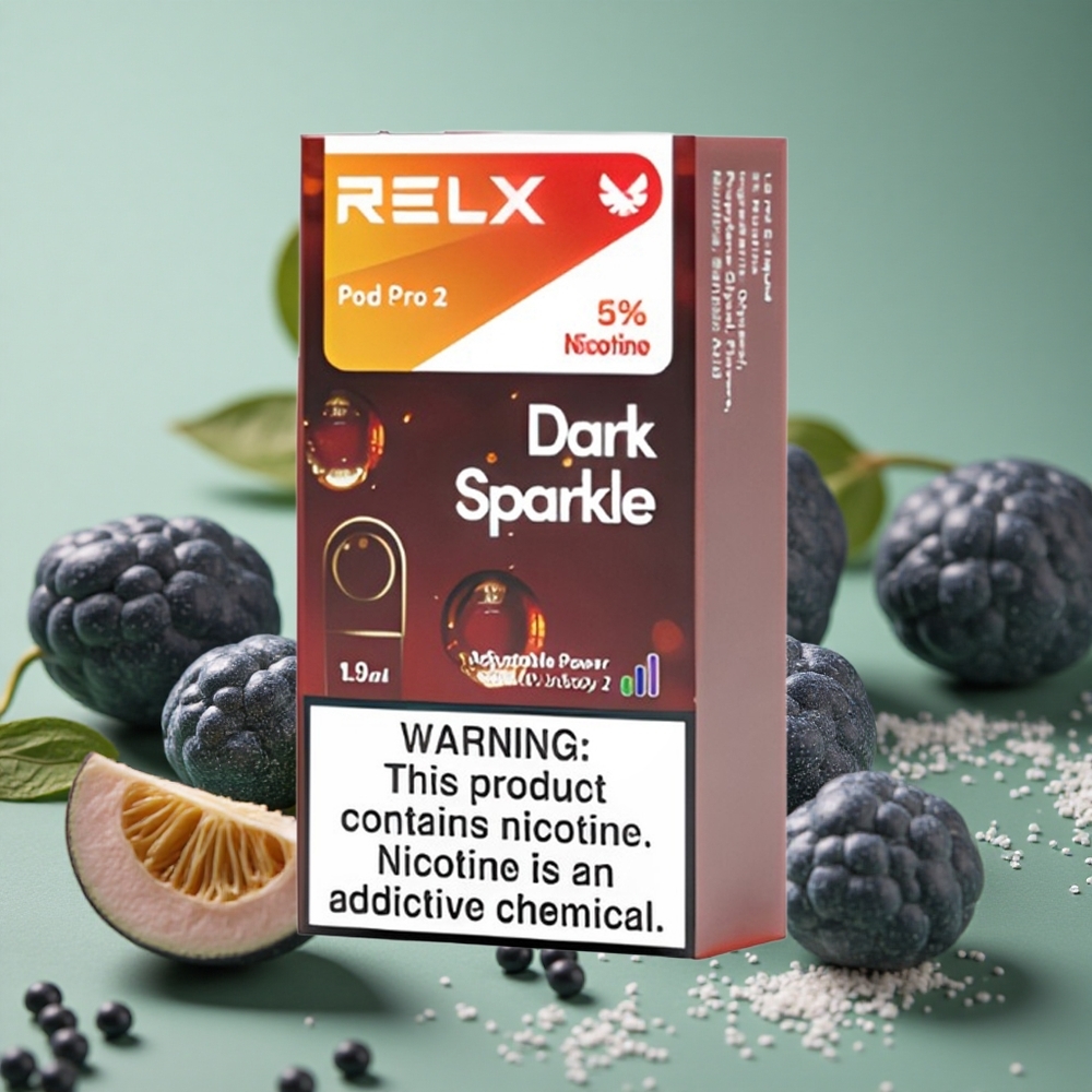 Relx Pod Pro 2 600 Puffs 5% Никотин Tamni Sjaj