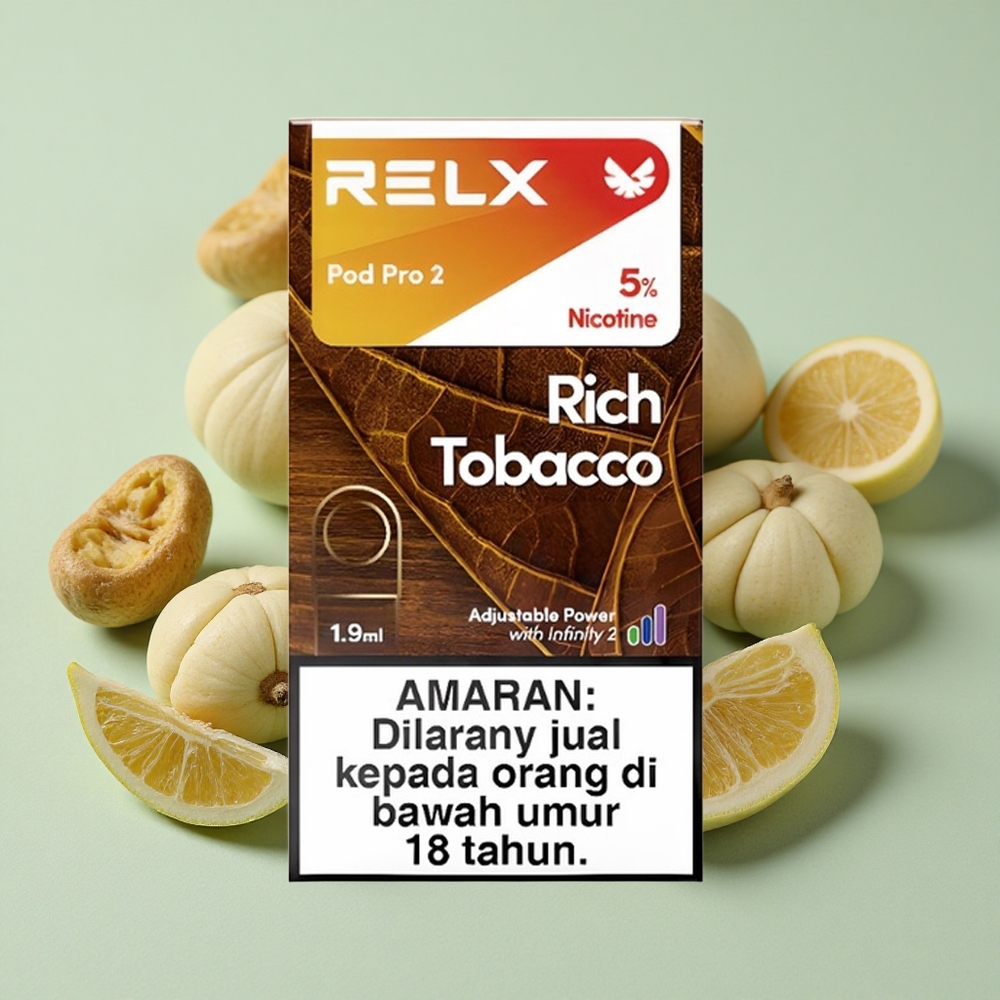 Relx Pod Pro 2 600 Ustima Bogat Duvanski Kapacitet 1.9ml 3 Režima Podešavanja