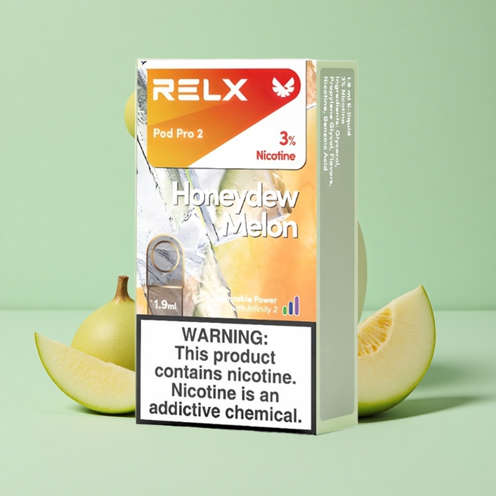 Relx Pod Pro 2 600 pauka Medena dinja са 3% Никотин и 1.9ml kapacitetom