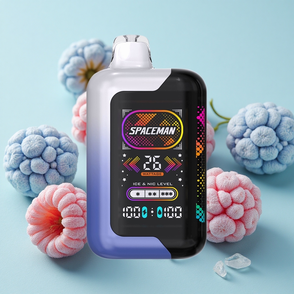 SMOK SPACEMAN SP40000 Једнократни Вапе Plava Malina Led 40000 Puffs 20ml