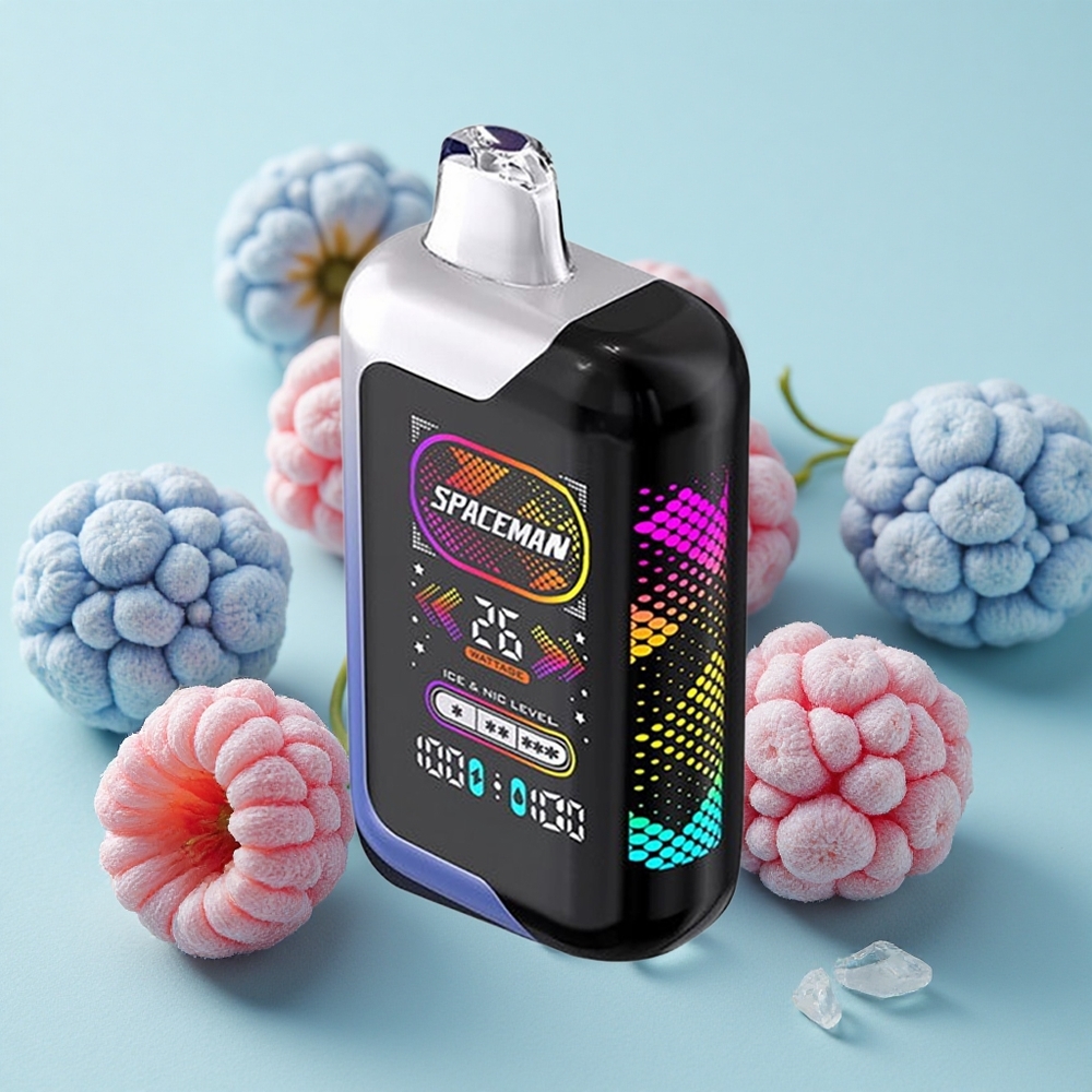SMOK SPACEMAN SP40000 Једнократни Вапе Plava Malina Led 40000 Puffs 20ml