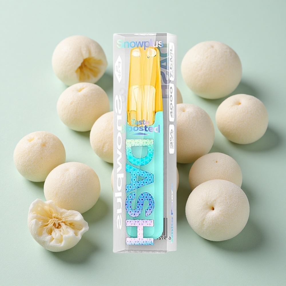Snowplus Dash 4000 Puffs Уређај за једнократну употребу Bele Zamrznuti са 7.5 ml Капацитет Е-течности