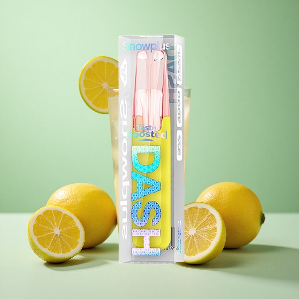 Snowplus Dash 4000 Puffs Уређај за једнократну употребу Limun Led Čaj 7.5 ml