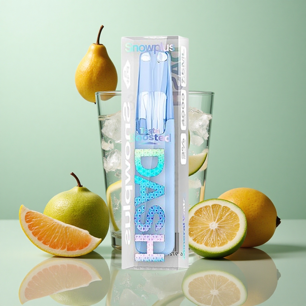 Snowplus Dash 4000 Puffs Mineralna Voda Уређај за једнократну употребу 7.5 ml