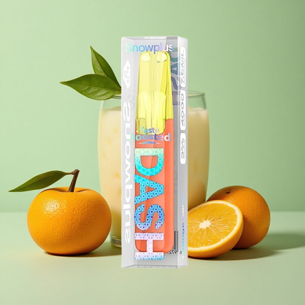 Snowplus Dash 4000 Puffs Уређај за једнократну употребу Narandžasta Soda 7.5 ml