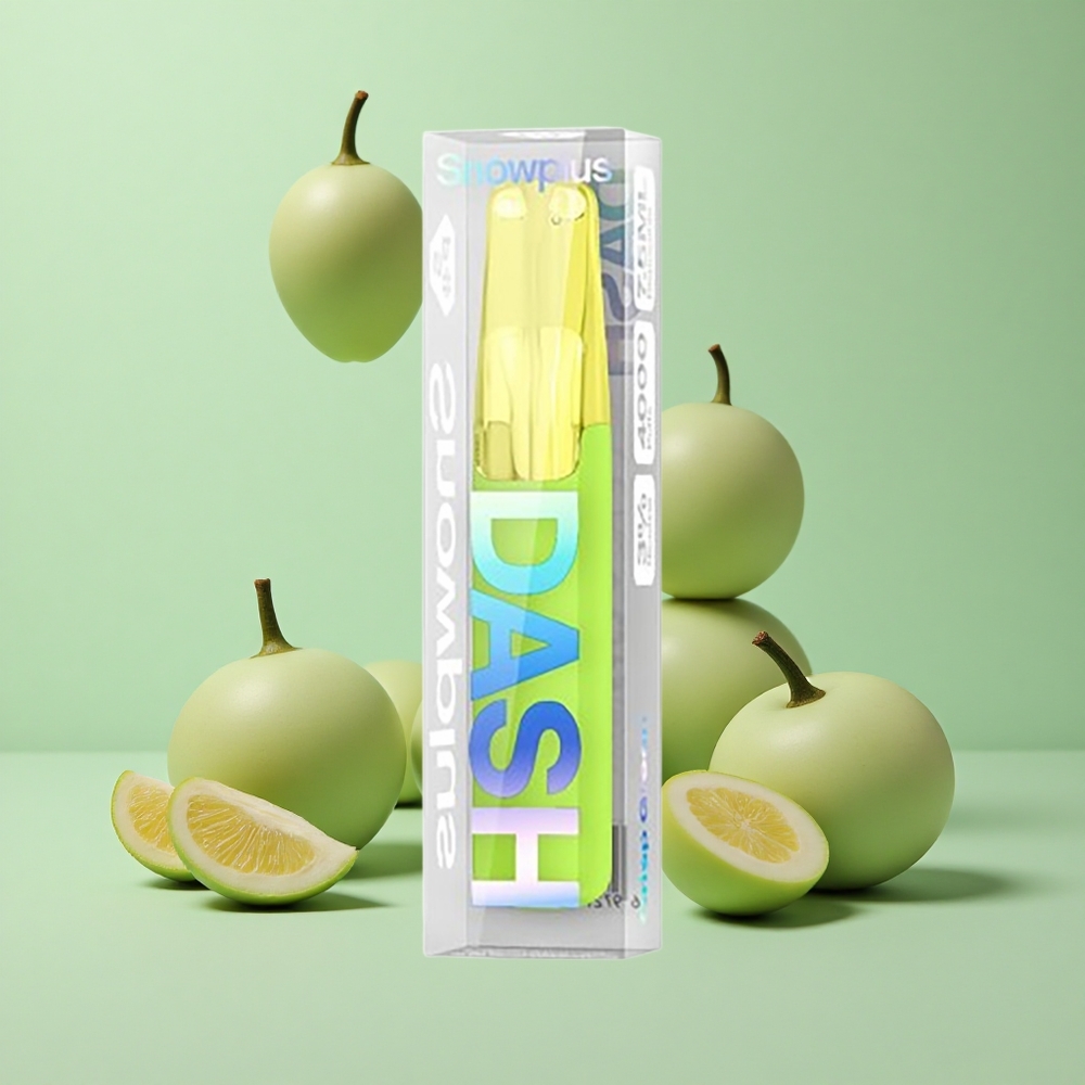 Snowplus Dash 4000 Puffs Уређај за једнократну употребу Svetlo Zeleni са 7.5 ml Tečnosti