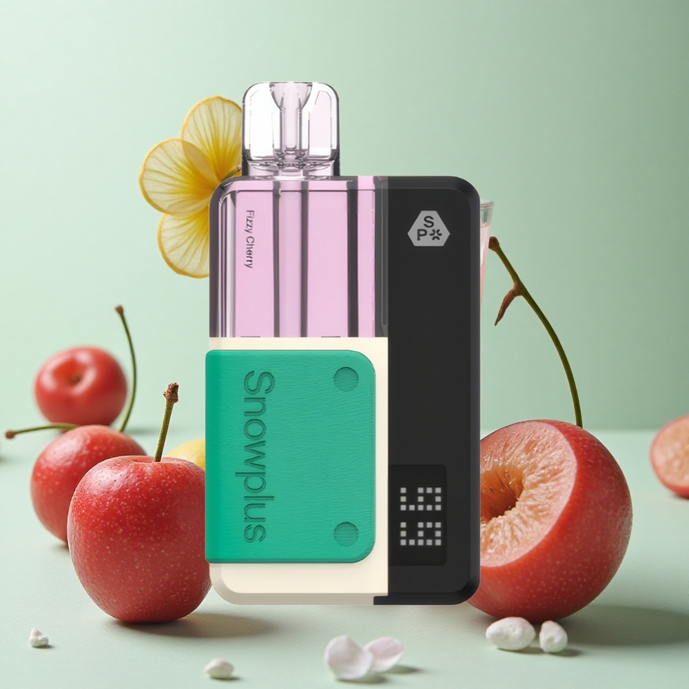 Snowplus Swift 15000 Puffs Pod Kit Gazirana Trešnja + Dual Mesh Atomizer & 1000 mAh Батерија
