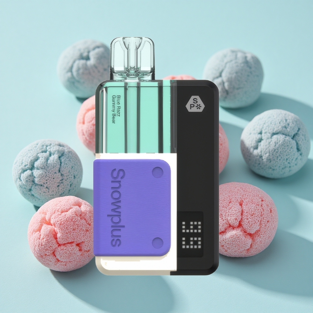 Snowplus Swift 15000 Puffs Pod Kit Plava Malina Gumeni Medved Ponovo Upotrebljiva Батерија