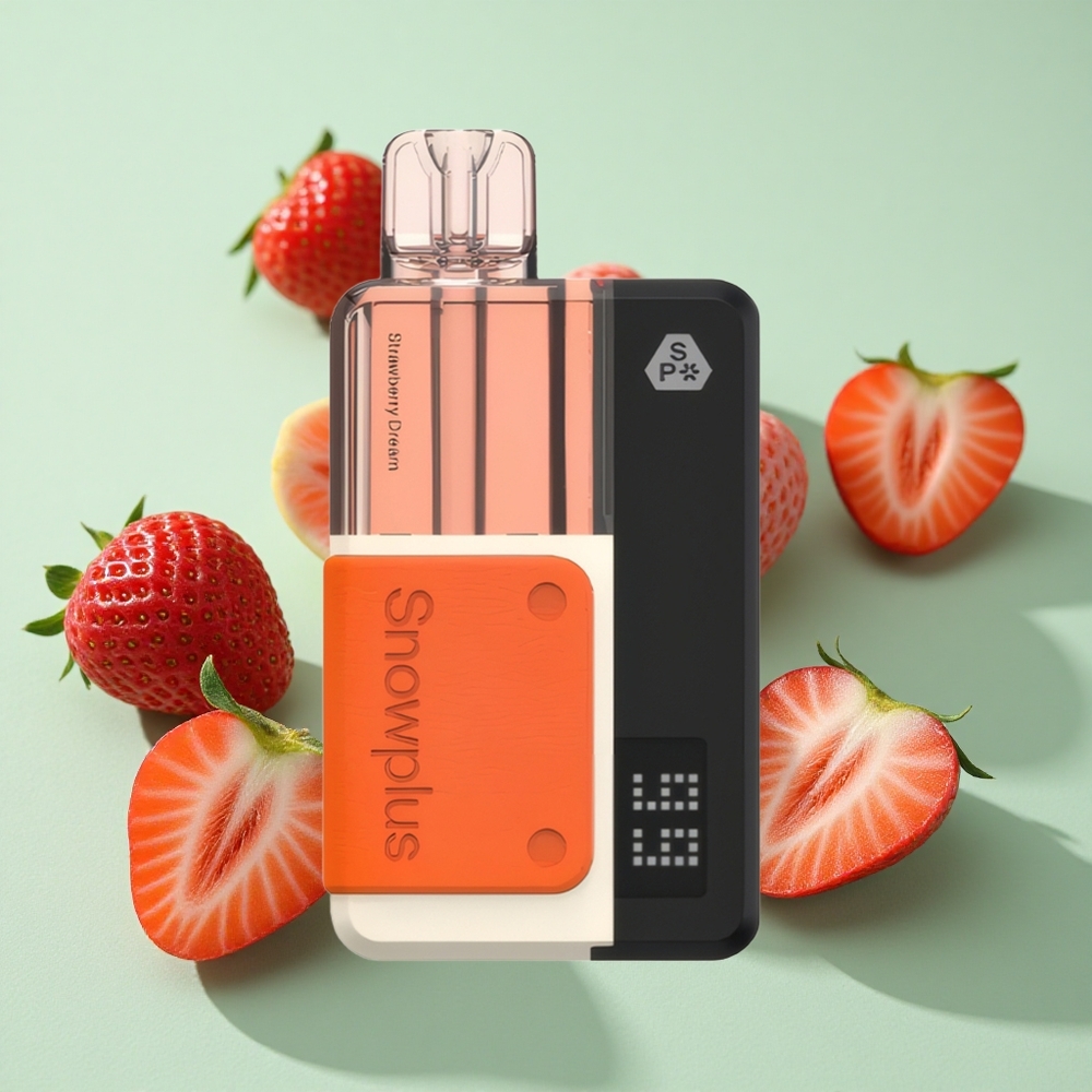 Snowplus Swift 15000 Puffs Pod Komplet Jagodni саn са Dual Mesh Atomizerom и 1000 mAh Батерија