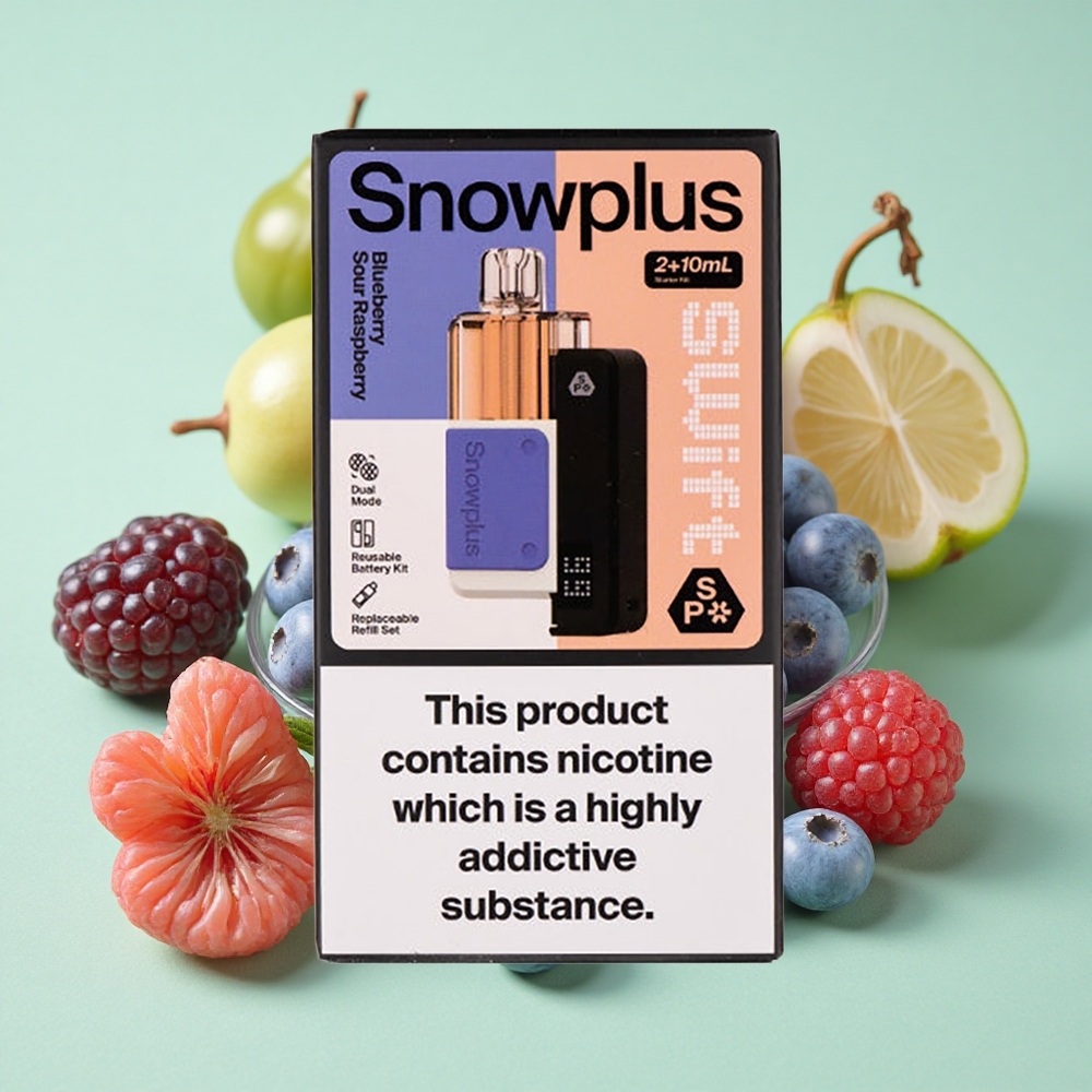 Snowplus Swift 5000 Puffs Dual Mesh Borovnica-Kisela Malina