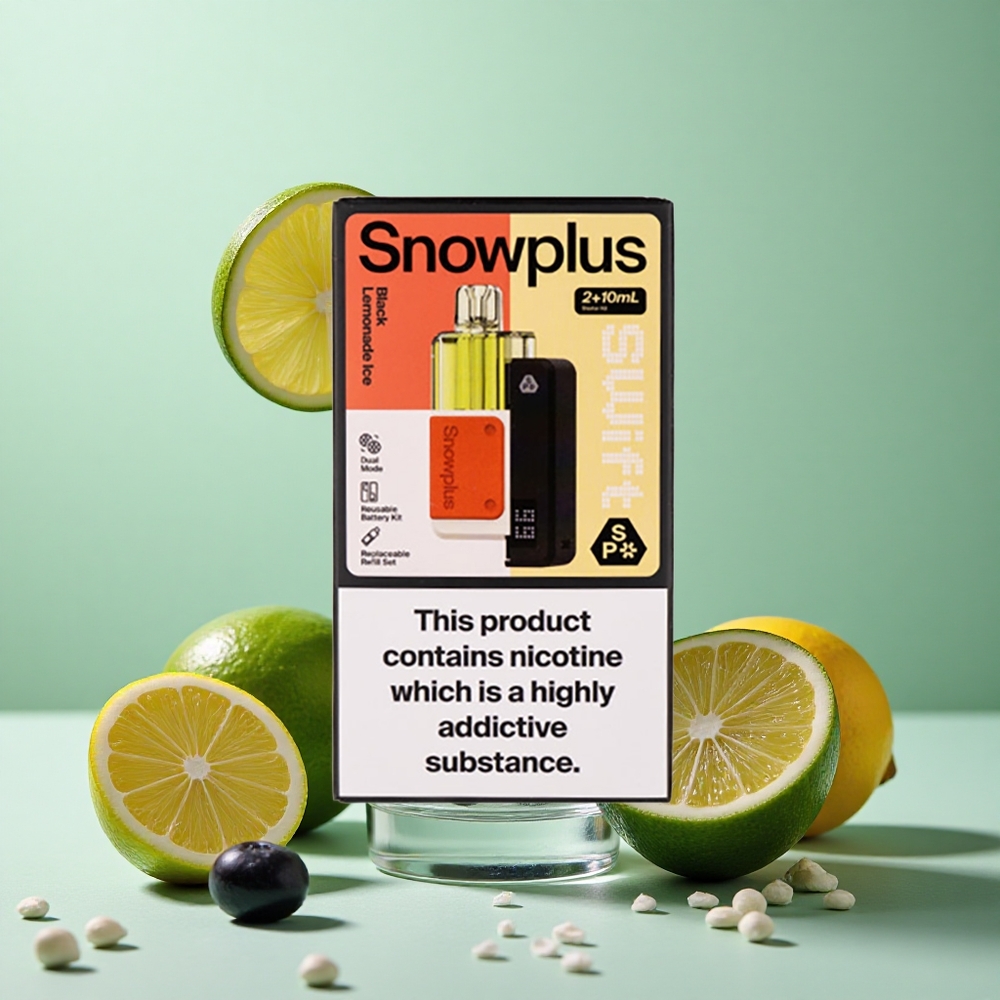 Snowplus Swift 5000 Puffs Dual Mesh Crni Limunada Led