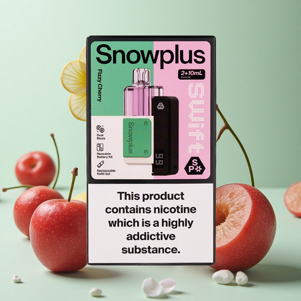 Snowplus Swift 5000 Puffs Dual Mesh Gazirana Trešnja
