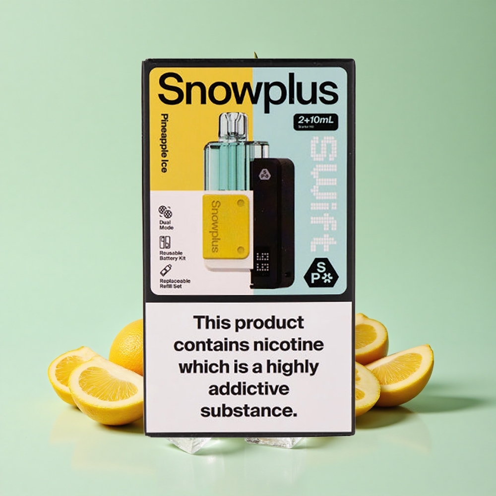 Snowplus Swift 5000 Puffs Dual Mesh Prefilled Pod Kit Ananas Led