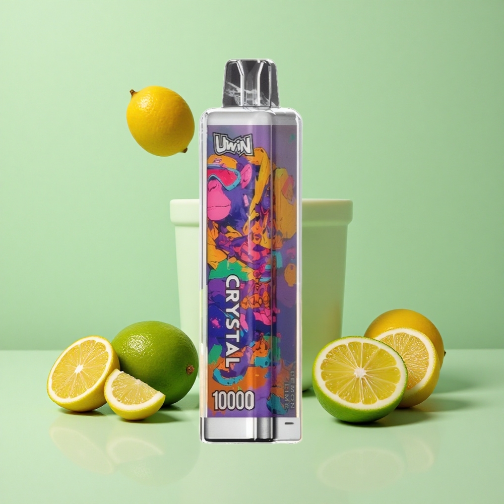 Uwin Crystal 10000 Puffs Aromu Limun-Lime RGB