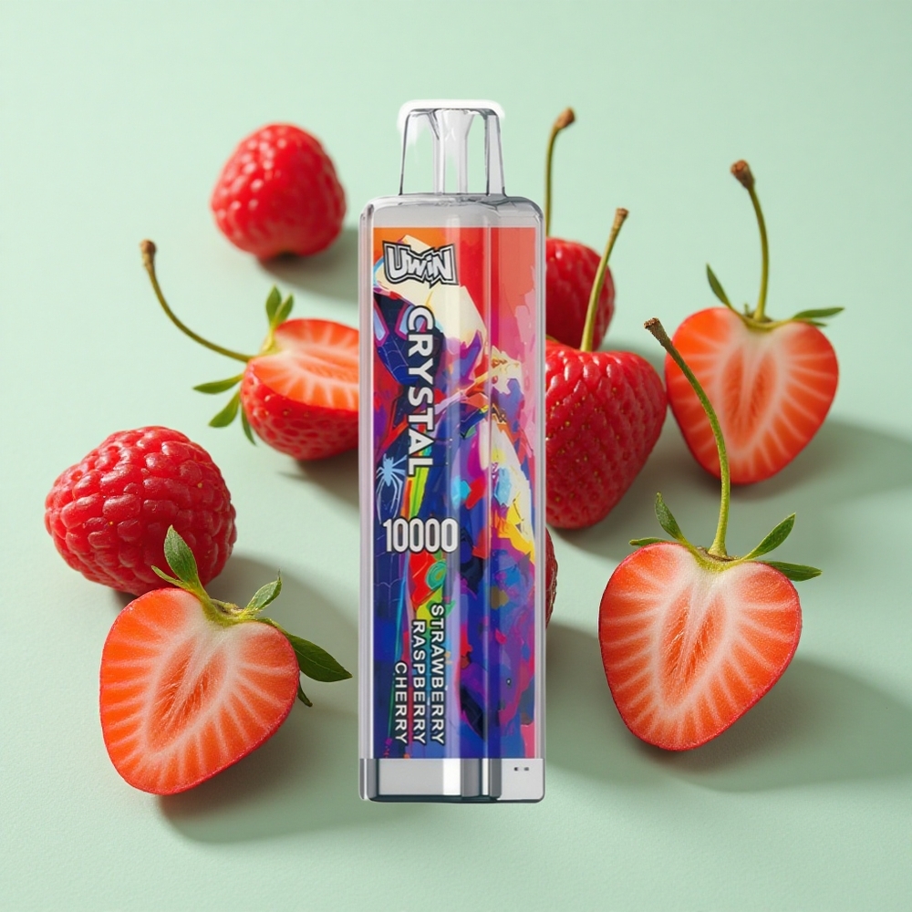 Uwin Crystal 10000 Puffs Једнократни Вапе Jagoda Malina Trešnja RGB