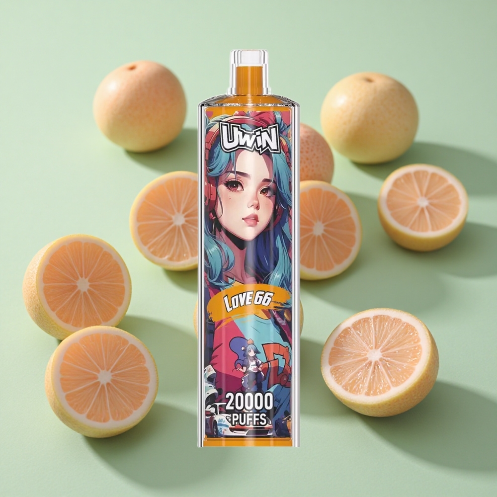 Uwin Shisha Hookah Crystal 20000 Puffs Ljubav 66 Bez Никотин 22ml