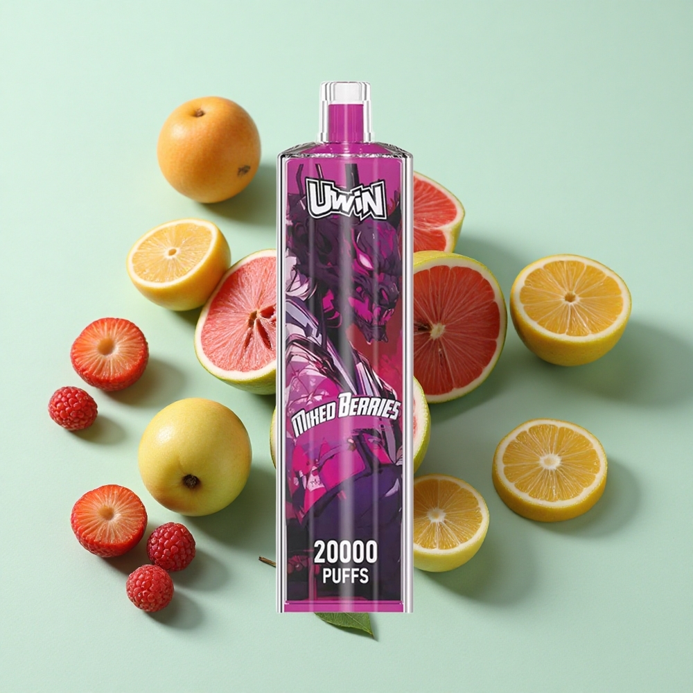 Uwin Shisha Hookah Crystal 20000 Puffs Mešano Voće Tip-C Punjenje