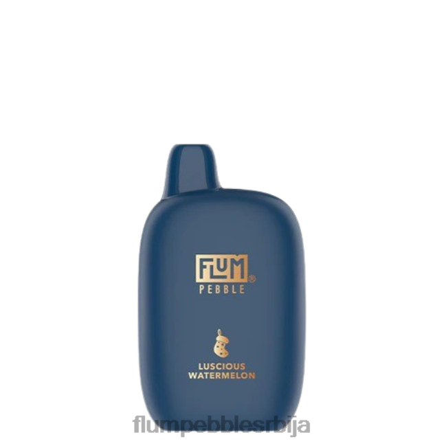 FLUM PEBBLES 6000 пуффс (божићно издање) слатка лубеница FLUM PEBBLE vape near me JPX0J37